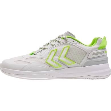 hummel Indoor Shoes Dagaz 2.0 (Cushioning) white/lime Men